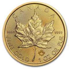 Gold Canadian Maple Leaf Coin 2020 - 1oz