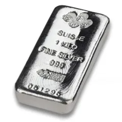 Silver PAMP Suisse Cast Bar 1kg