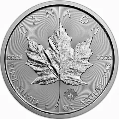 Silver Canadian Maple Leaf Coin (Random Year) - 1 oz