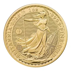 Gold Britannia Coin 2026 Merlion Privy - 1oz