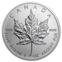 Silver Canadian Maple Leaf Coin 2011 - 1 oz