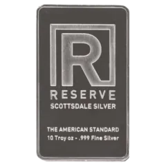 Silver Scottsdale Reserve Bar - 10 oz