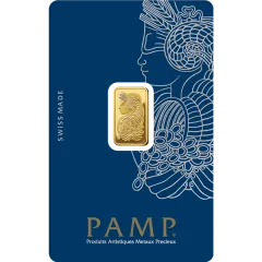 Gold PAMP Suisse Fortuna Bar - 1 Gram