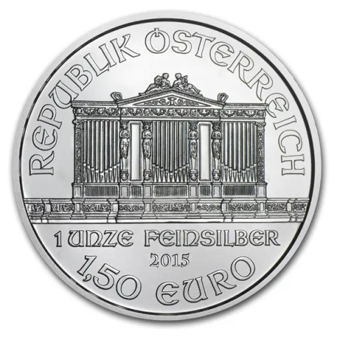 Silver Vienna Philharmonics Coin 2015 - 1 oz