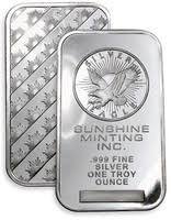 Silver Sunshine Bar - 1 oz